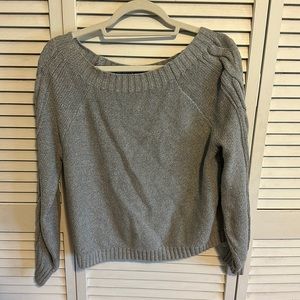 Grey Hollister sweater